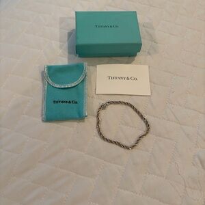 Tiffany & Co. Twisted Silver Bracelet